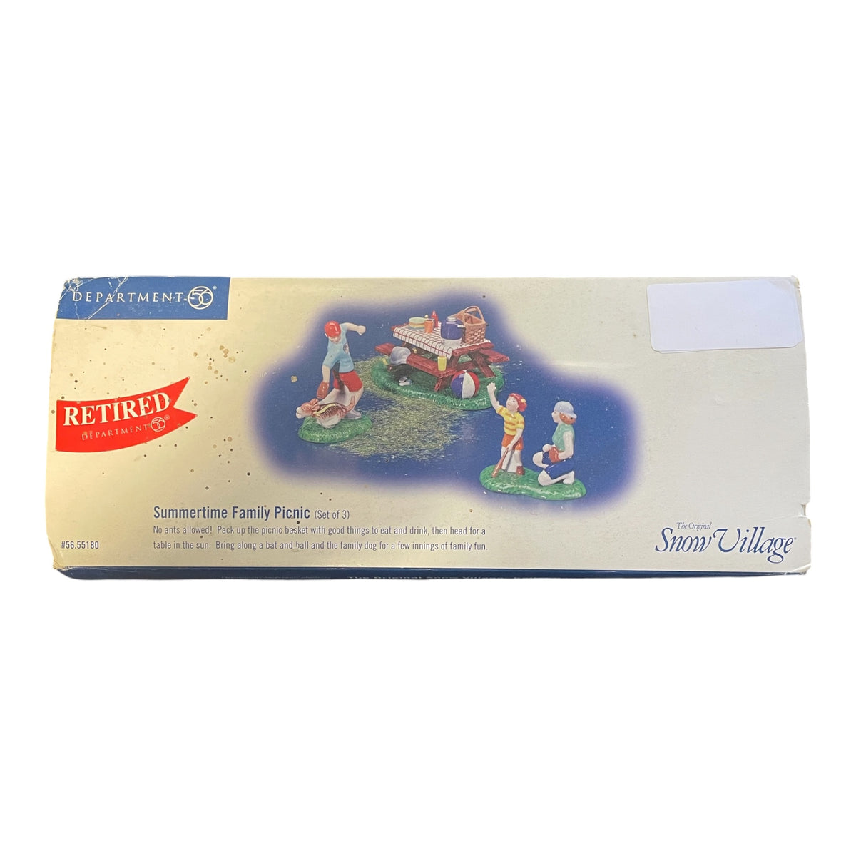 Department 56 - Snow Village - Summertime Family Picnic