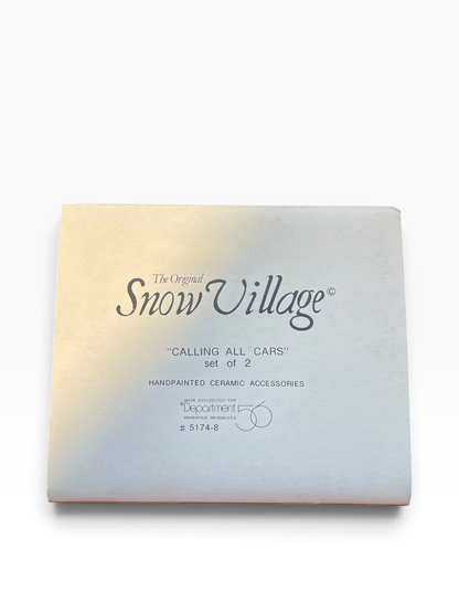 Department 56 - Snow Village - Calling All Cars
