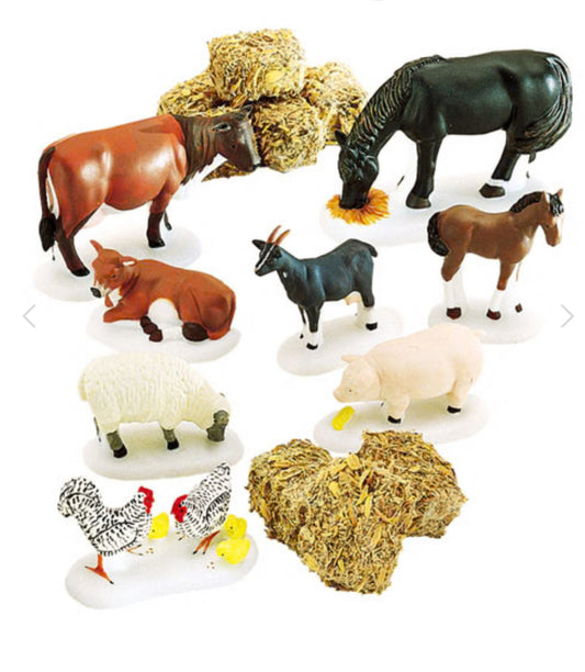 Department 56 - New England Village - Farm Animals