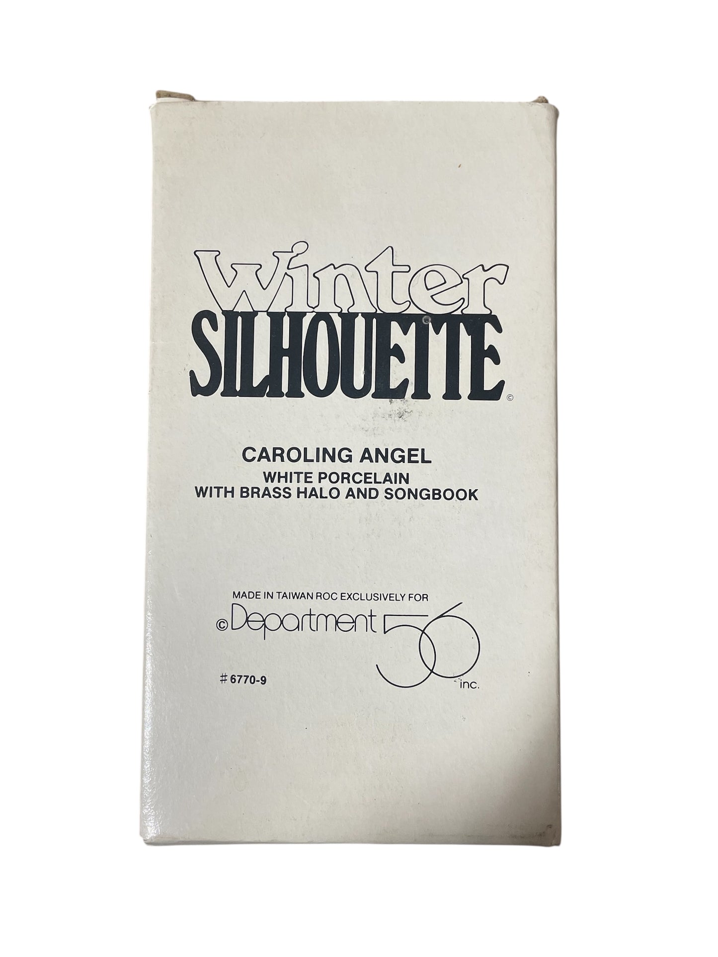 Department 56 - Winter Silhouette - Caroling Angel