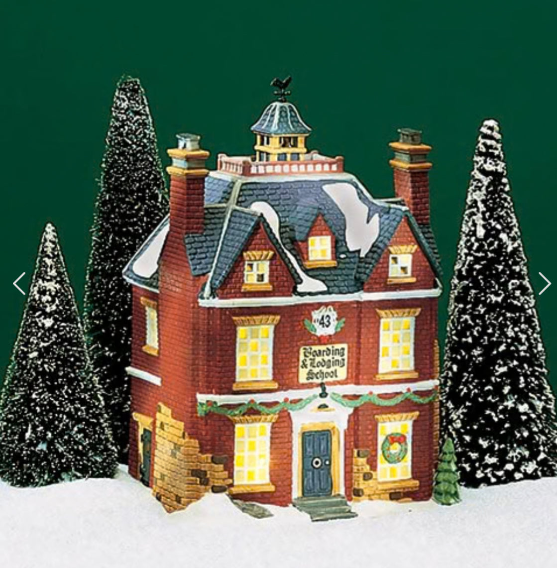 Department 56 - Dickens Village - Boarding & Lodging School