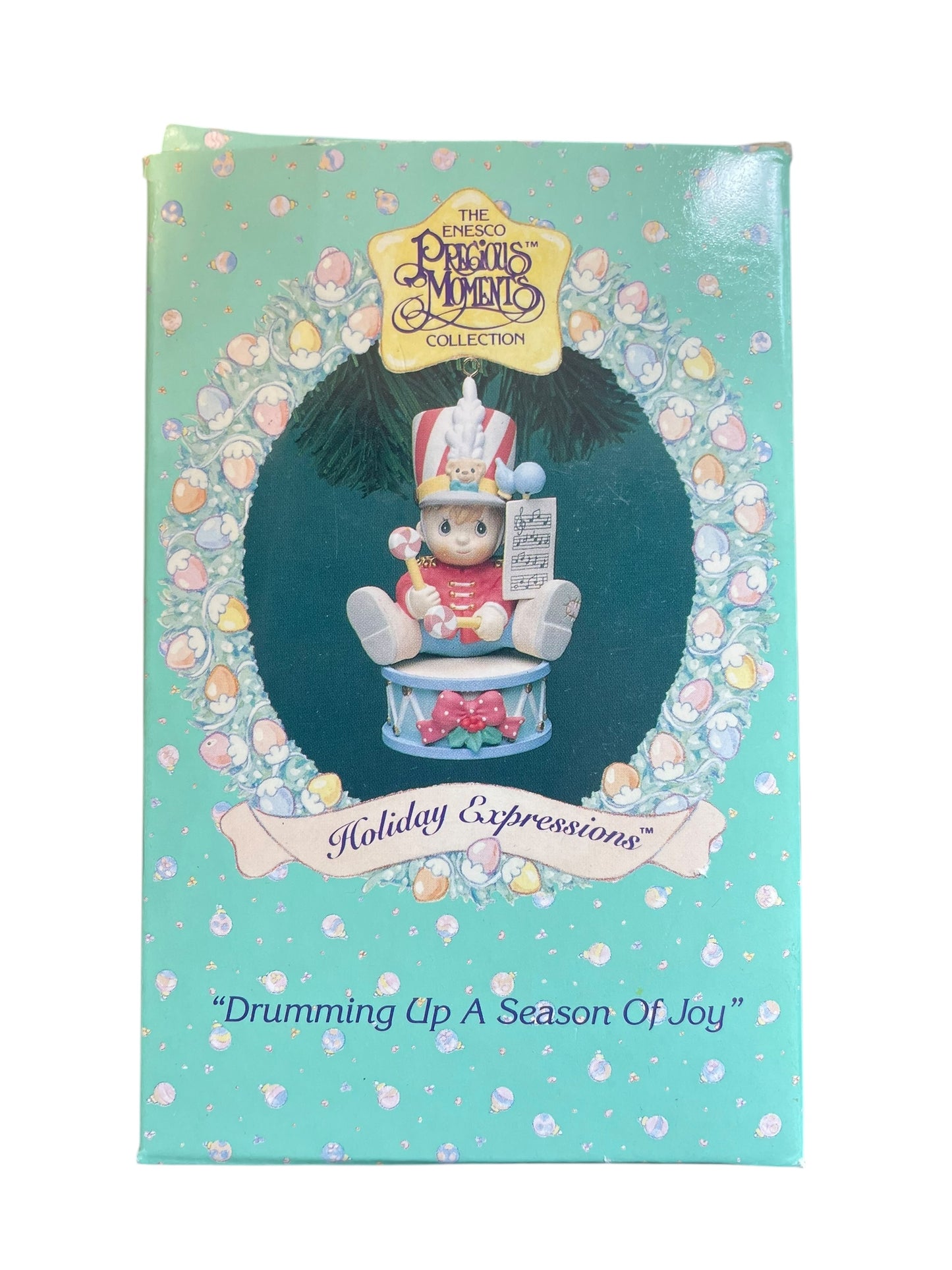 Drumming up a Season of Joy - Precious Moment Artplas Ornament