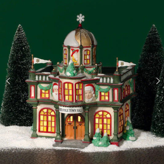 Department 56 - North Pole Village - North Pole Town Hall