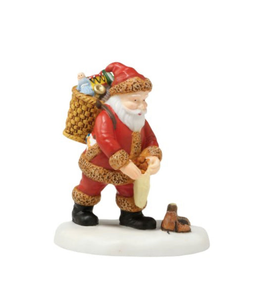 Department 56 - New England Village - Santa Visits New England