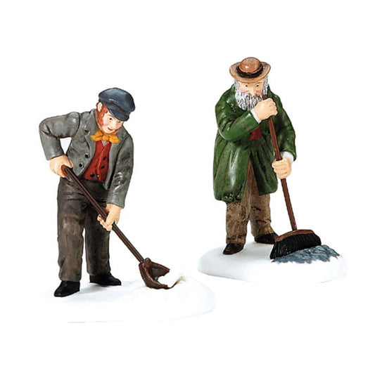 Department 56 - Dickens Village - Keeping The Streets Clean
