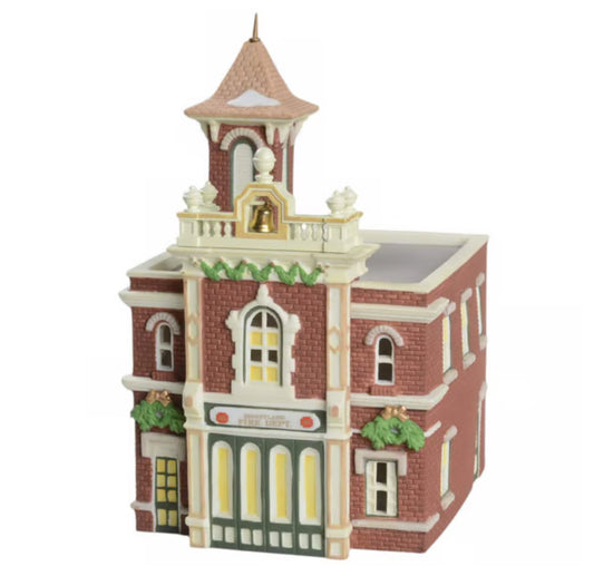 Department 56 - Disney Parks Village Series - Disneyland Fire Department