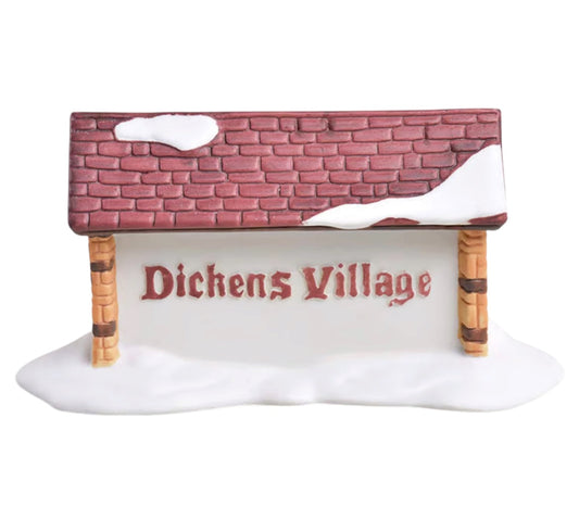 Department 56 - Dickens Village Sign