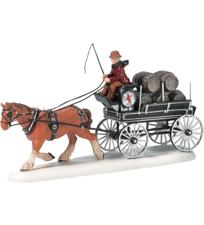 Department 56 - Dickens Village - Red Lion Pub Beer Wagon