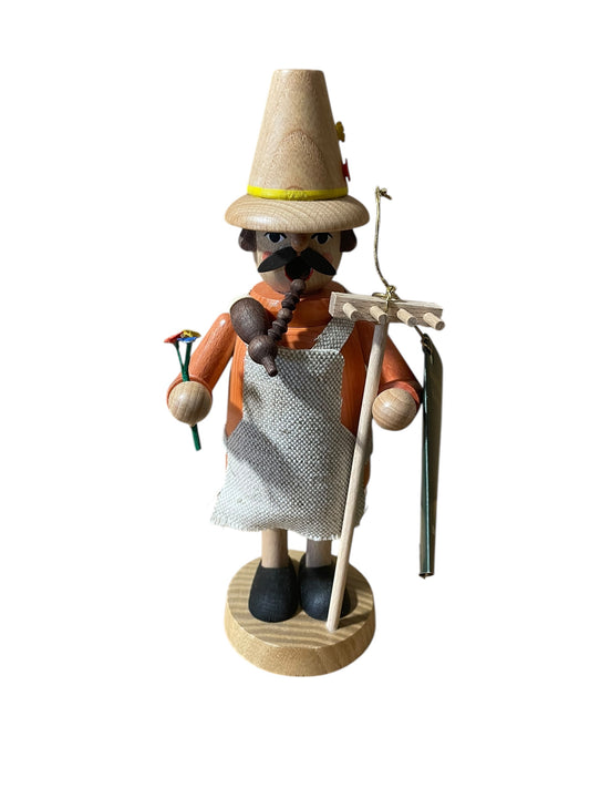 Erzgebirgische Volkskunst - Gardener 7" Mini Incense Smoker