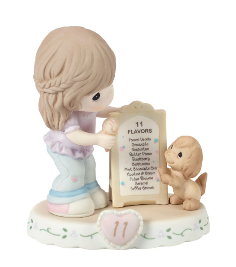 Growing in Grace Age 11 (New) - Precious Moment Figurine 154038