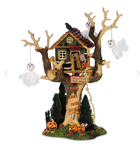 Department 56 - Snow Village - Halloween - Haunted Tree House