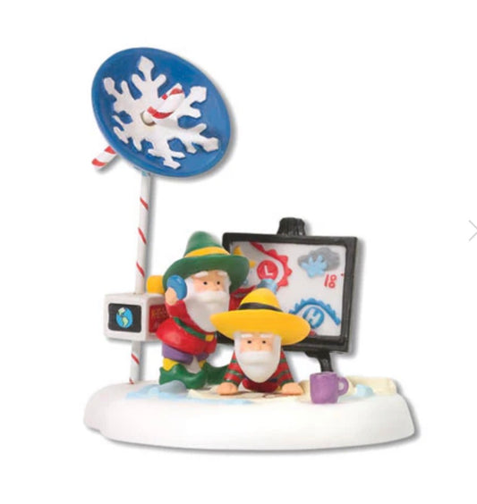 Department 56 - North Pole Village - Santa's Flight Planning Team