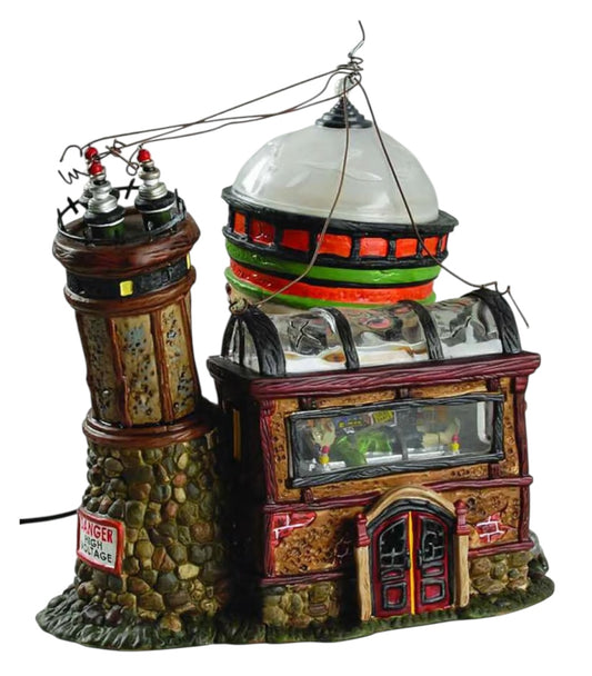 Department 56 - Snow Village Halloween - Dr. Lunatic's Laboratory