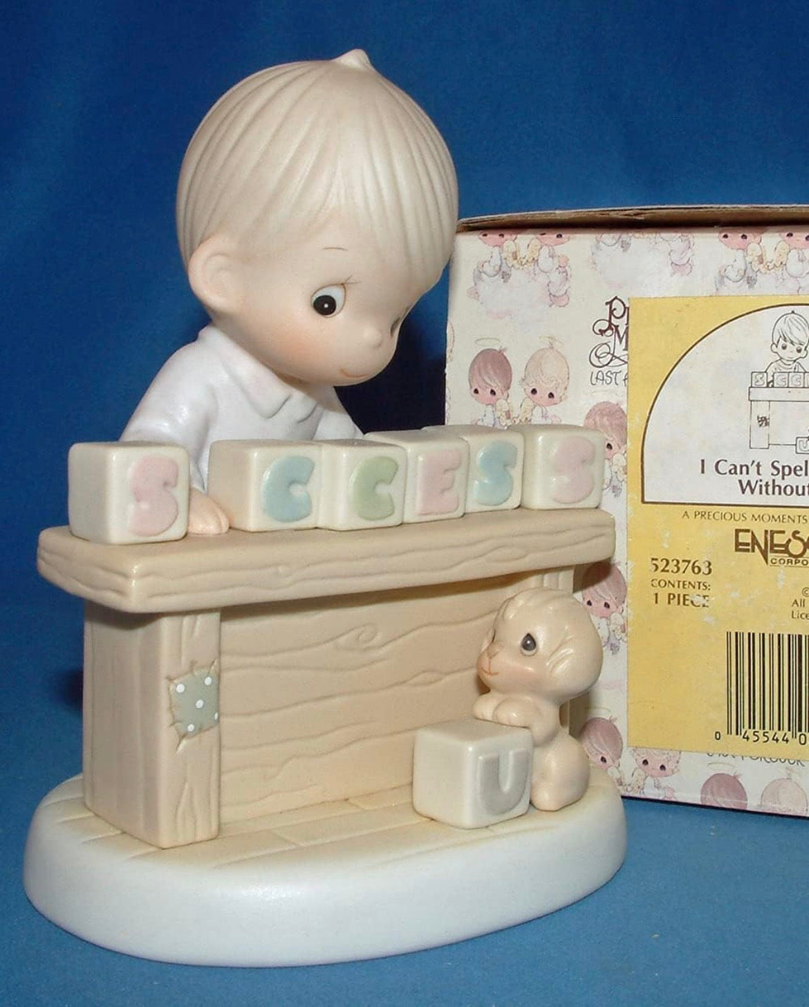 I Can't Spell Success Without You - Precious Moment Figurine