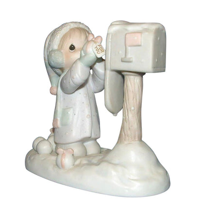 I'm Sending You A White Christmas - Precious Moment Figurine