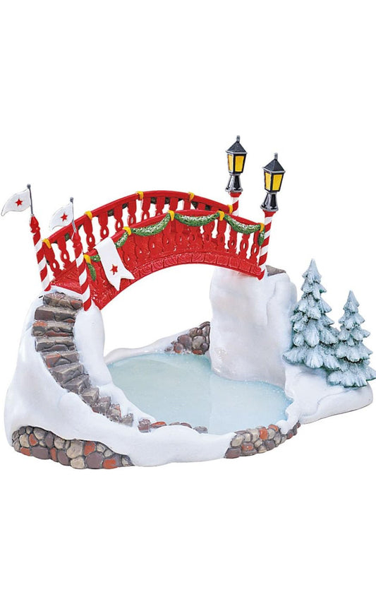 Department 56 - Village Accessories - Bridge Over The Icy Pond