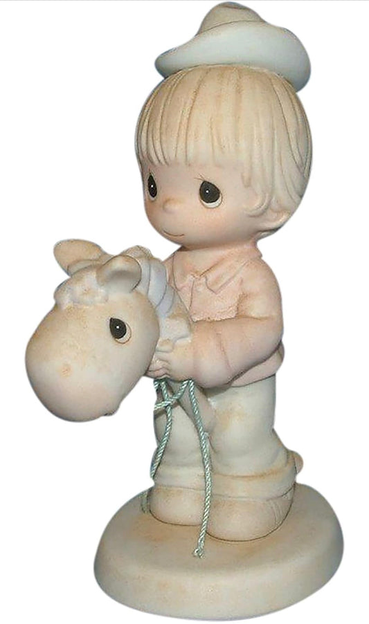 Hope You're Up And On The Trail Again - Precious Moment Figurine