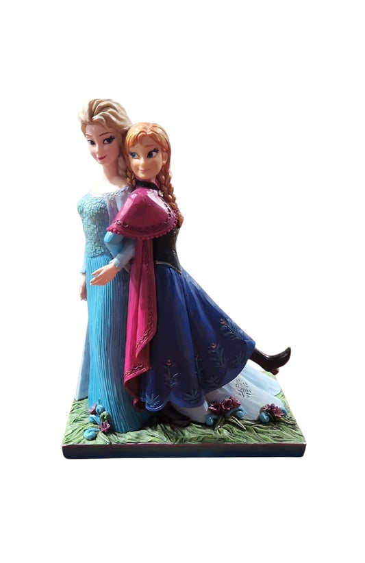 Jim Shore -Disney Showcase Sisters Forever ( Anna & Elsa Frozen)