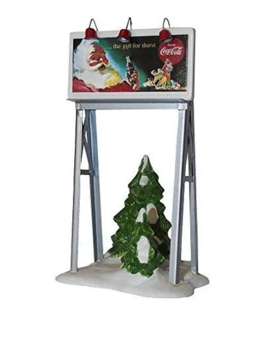 Department 56 - Snow Village - Coca-Cola® Billboard