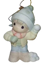 Winter's Such A Ball - Precious Moment Ornament 710019