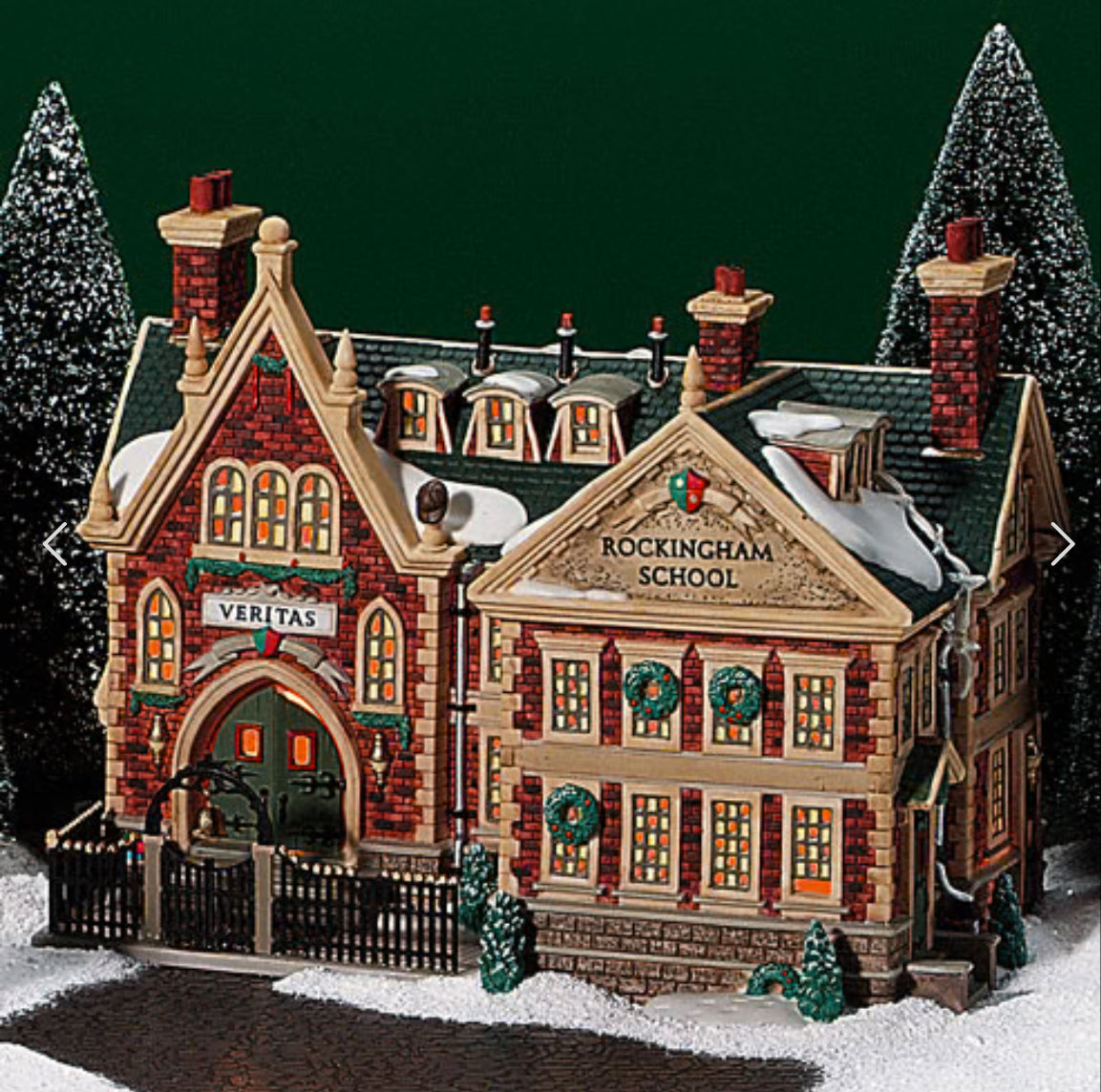 Department 56 - Dickens Village - Rockingham School
