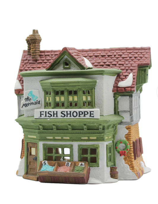 Department 56 - Dickens Village - The Mermaid Fish Shoppe