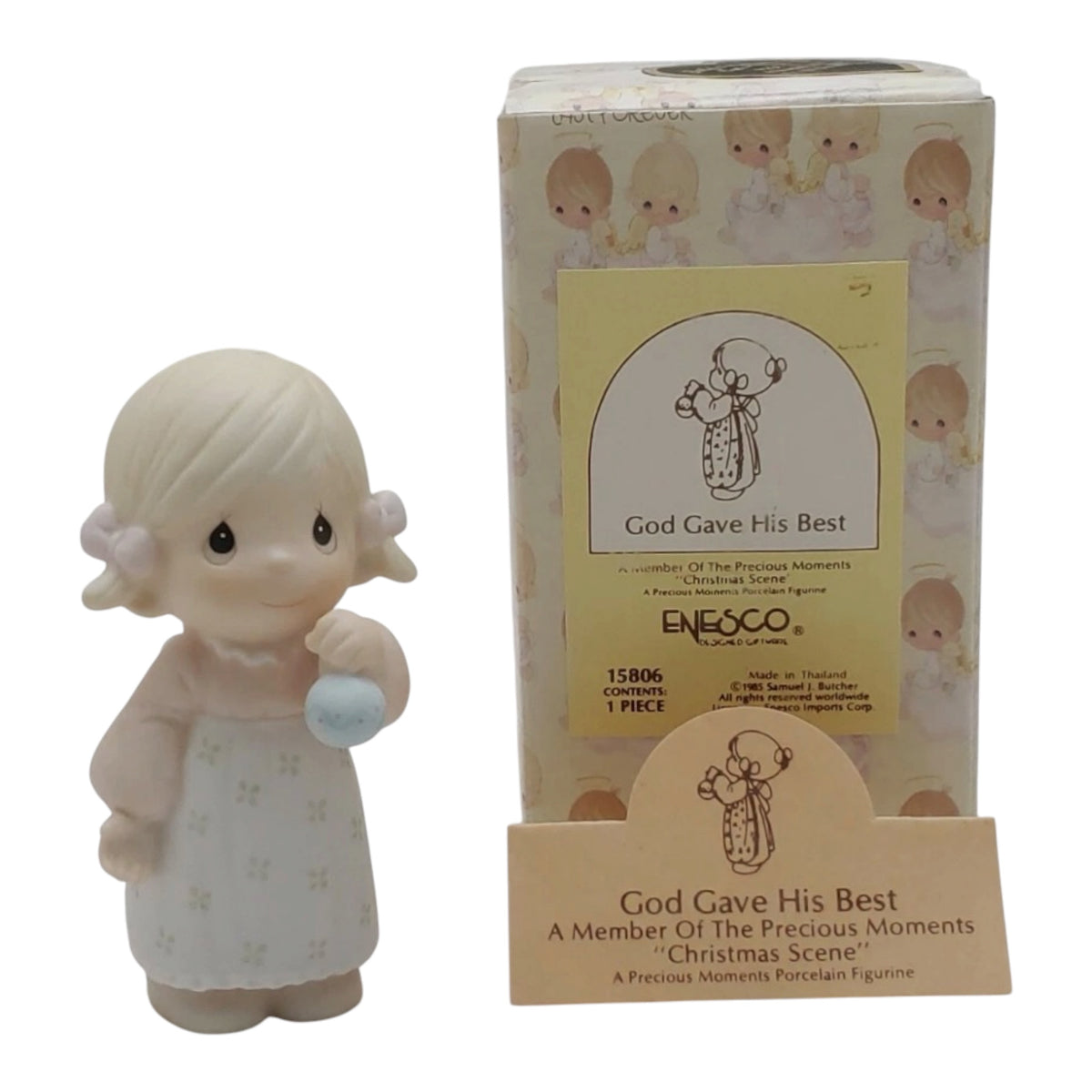 God Gave His Best - Precious Moment Figurine