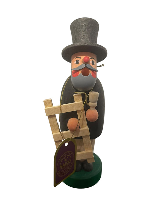 Saico Seiffen Erzgebirge - Chimney Sweep 5" Mini Incense Smoker