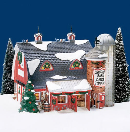 Department 56 - Snow Village - Christmas Barn Dance