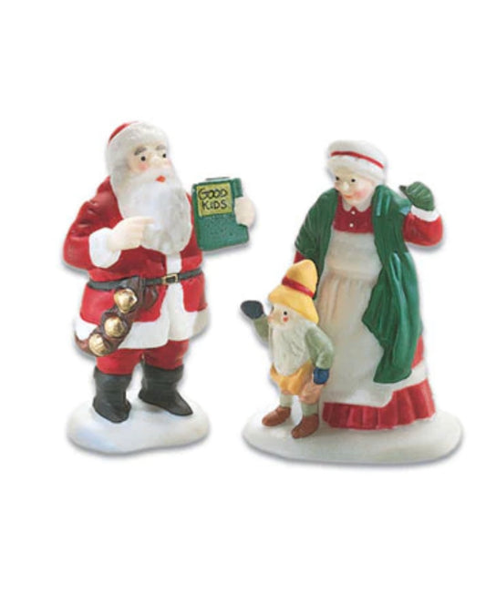 Department 56 - North Pole Village - Santa & Mrs. Claus