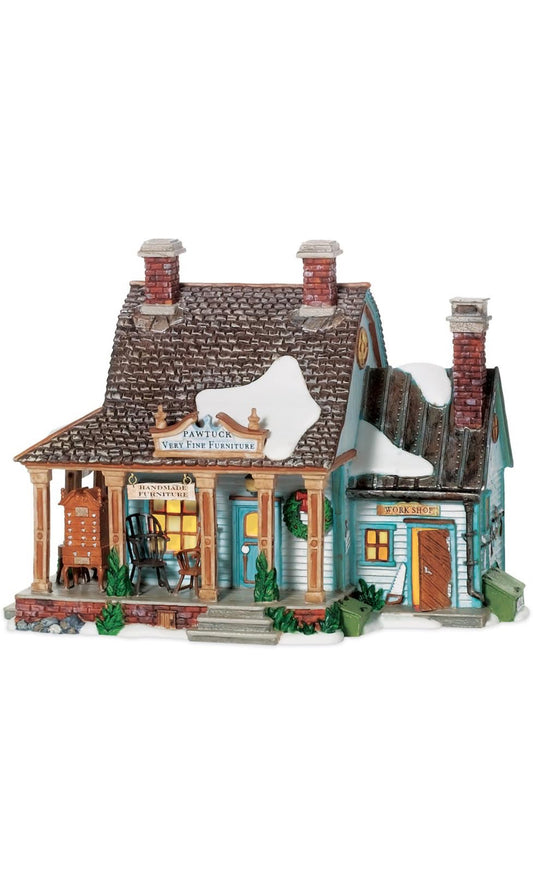 Department 56 - New England Village - Pawtuck Furniture Maker