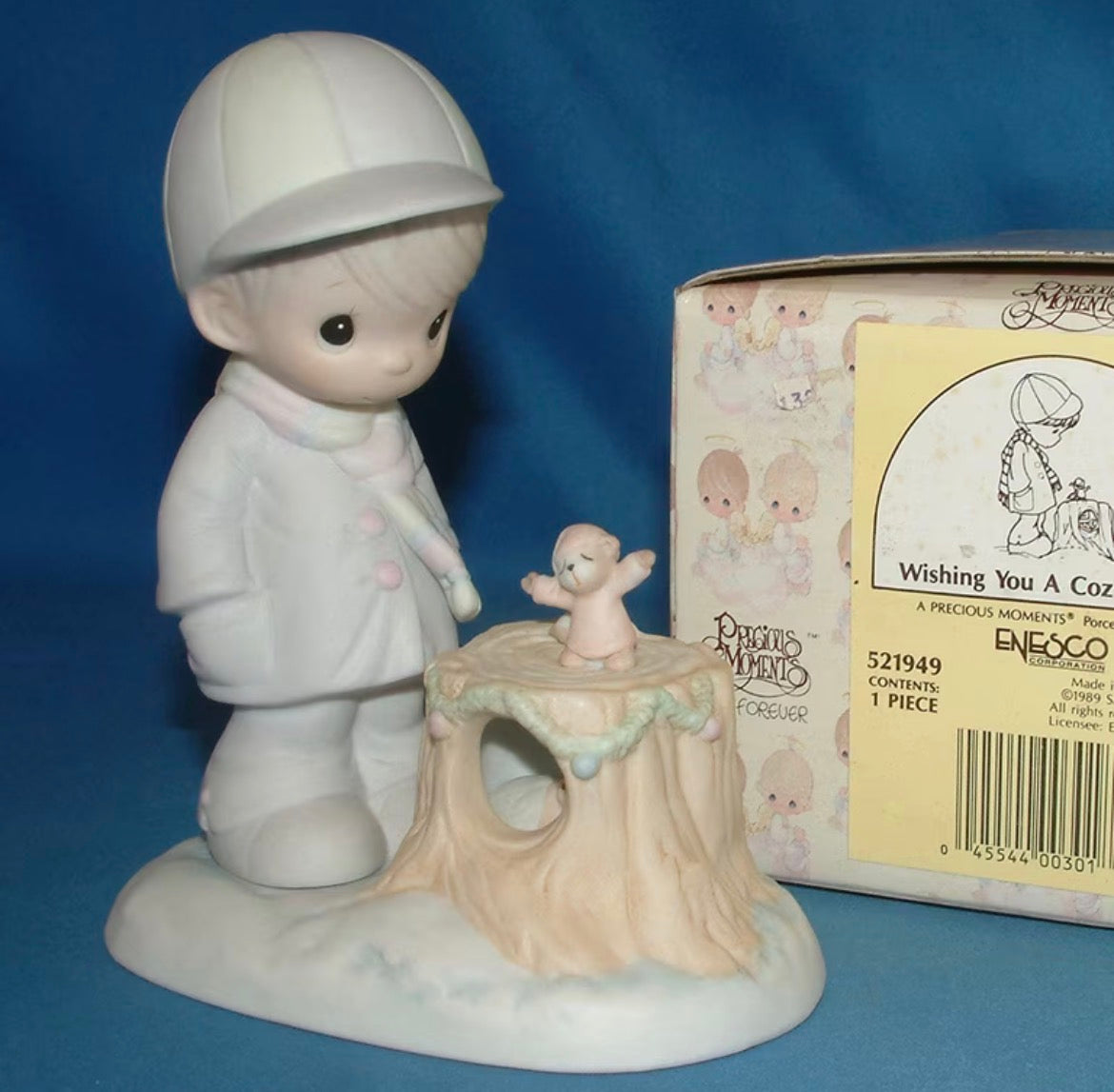 Wishing You A Cozy Season - Precious Moment Figurine