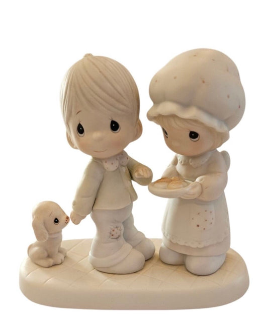 Sharing Our Christmas Together - Precious Moment Figurine 102490
