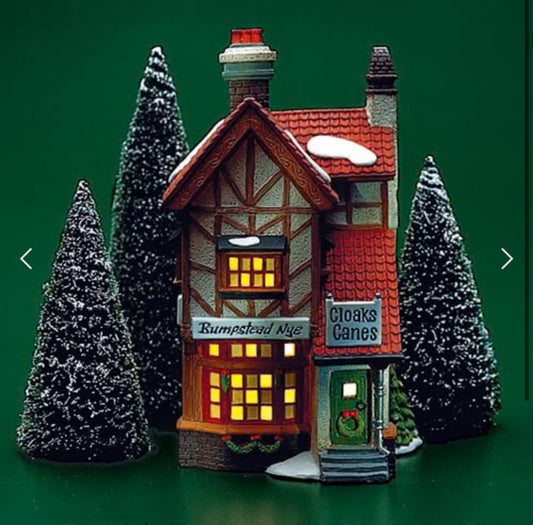 Department 56 - Dickens Village - Bumpstead Nye Cloaks & Canes