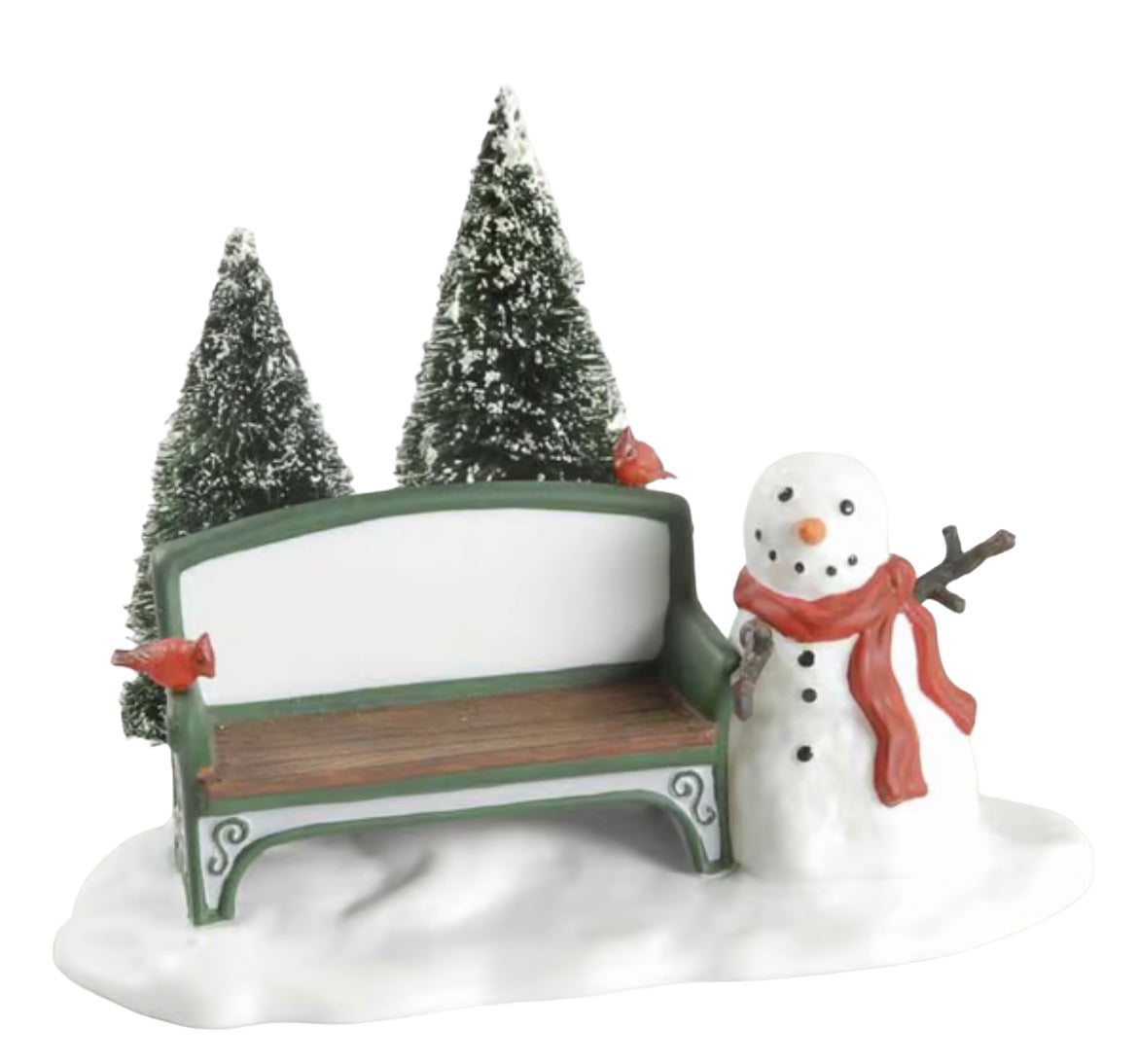 Department 56 - Village  Accessories - "Our Own Village Park Bench"