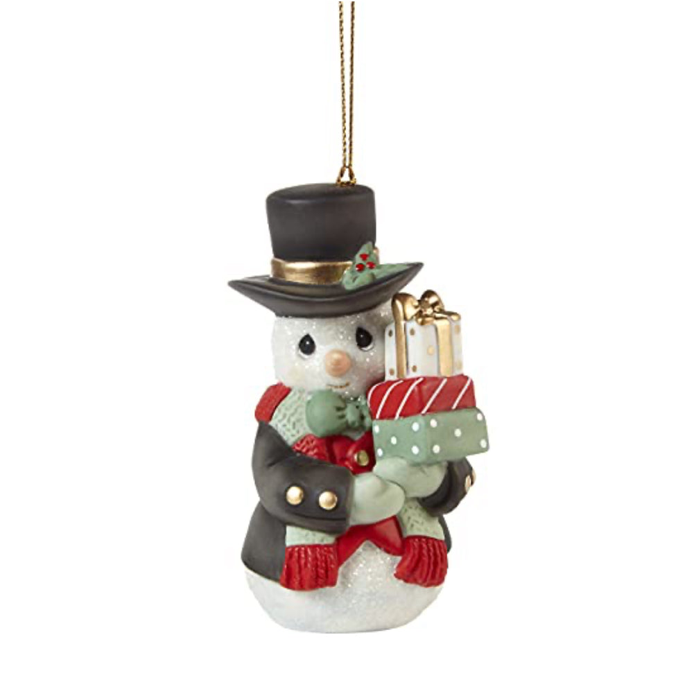 Wrapped Up In Holiday Cheer - Precious Moment Ornament