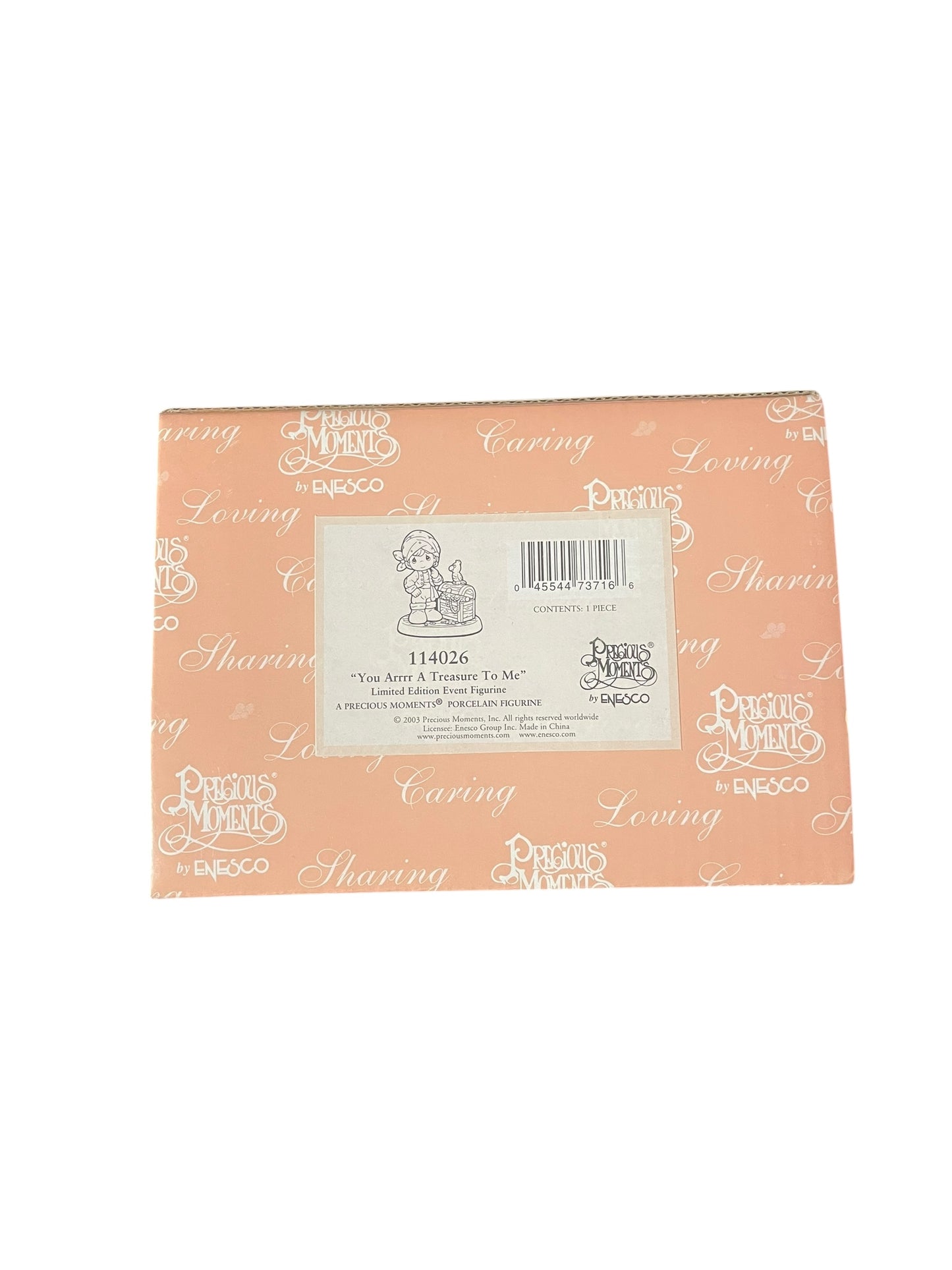 You Arrrr A Treasure To Me - Precious Moments Figurine 114026