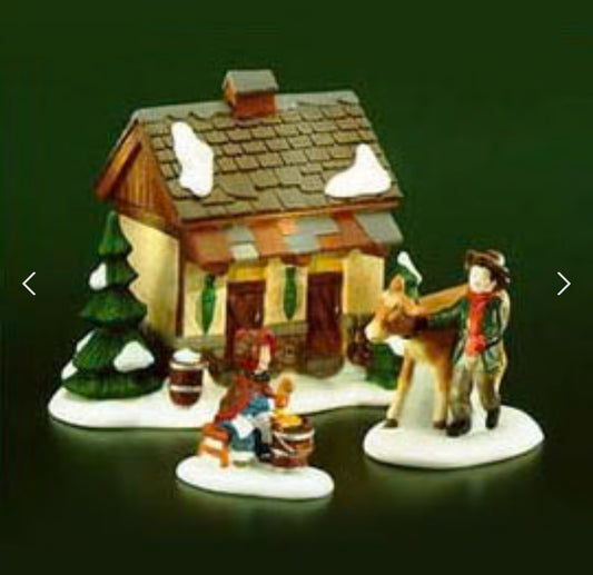 Department 56 - Dickens Village - Tending The New Calves