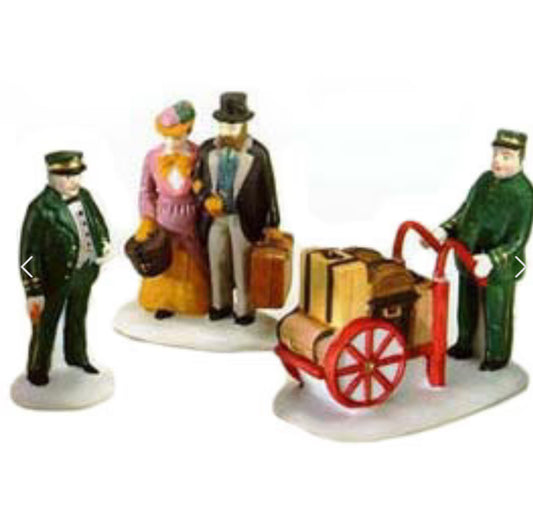 Department 56 - Dickens Village - Holiday Travelers