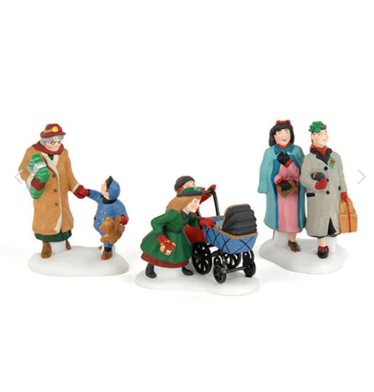 Department 56 - Christmas In The City - Let's Go Shopping In The City