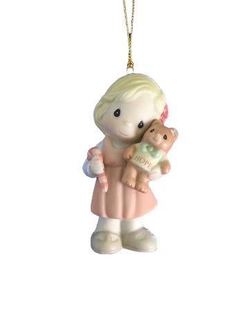 May The Spirit Of Hope Embrace This Holiday Season- Precious Moments Ornament 910054