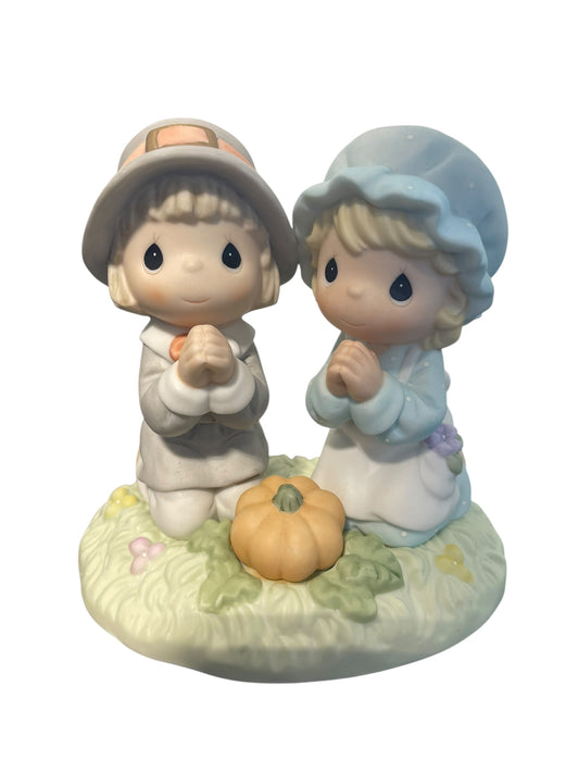 In All Things Give Thanks - Precious Moments Figurine
