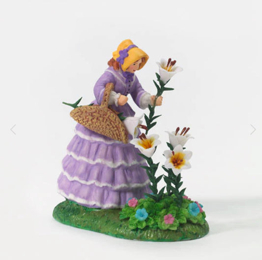 Department 56 - Dickens Village - A Basket Full Of Blooms