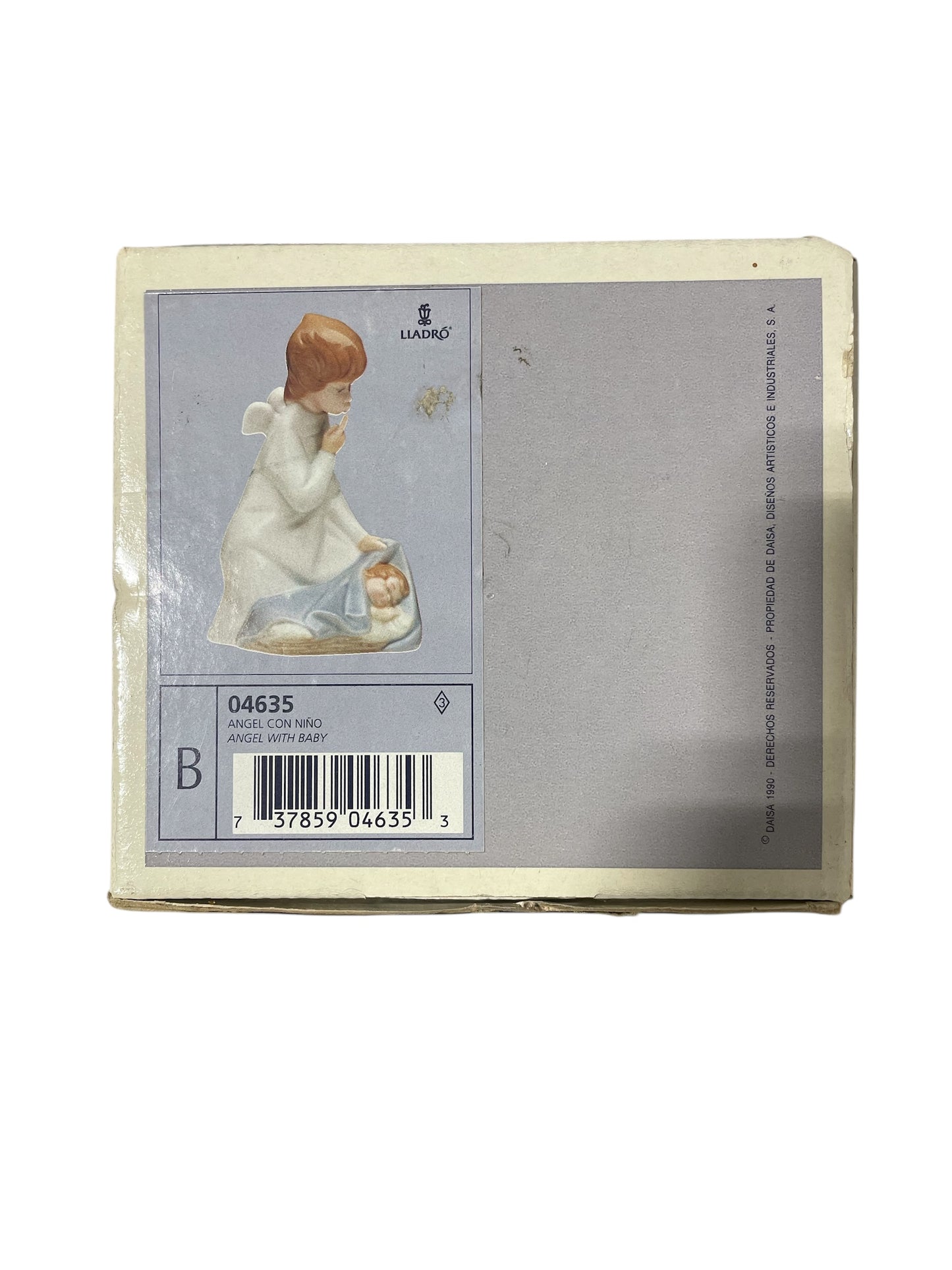 Lladro - Angel With Baby - Porcelain Figurine