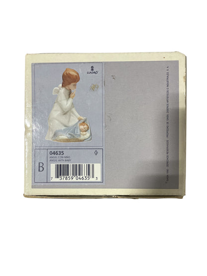 Lladro - Angel With Baby - Porcelain Figurine