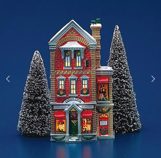 Department 56 - Snow Village - Finklea's Finery: Costume Shop