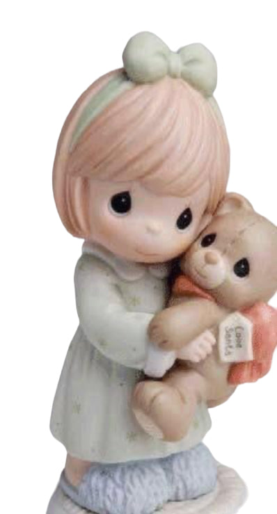 Love Wrapped Up In A Bow - Precious Moment Figurine