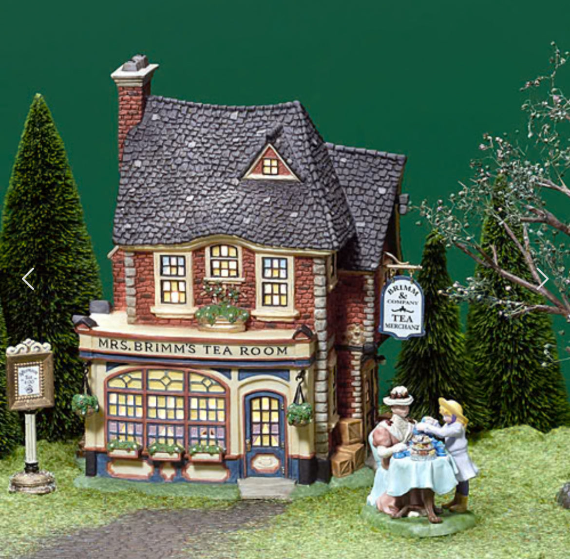Department 56 - Dickens Village - Mrs. Brimm's tea Room