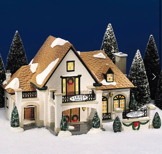 Department 56 - Snow Village - Linden Hills Country Club