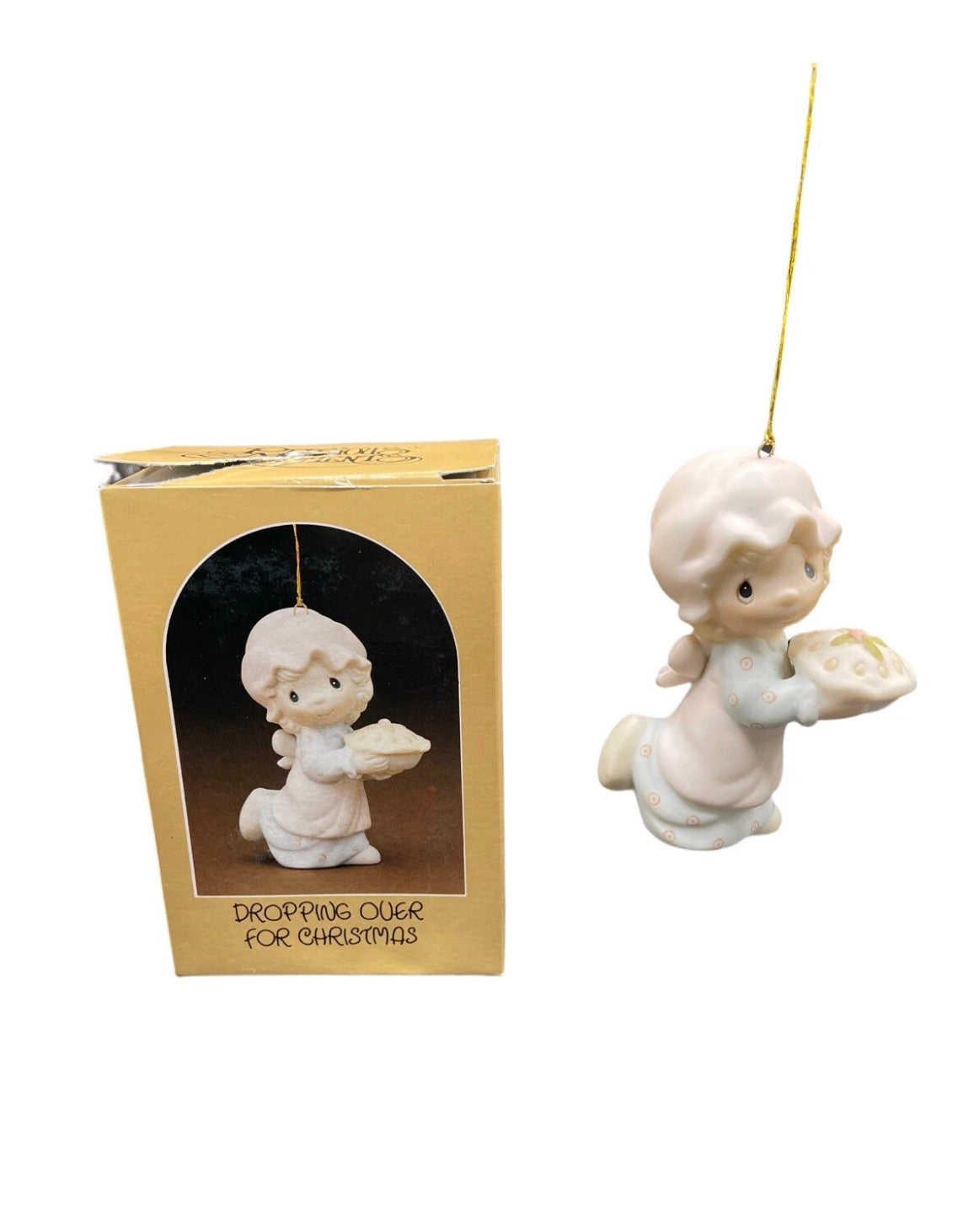 Dropping Over For Christmas - Precious Moment Ornament
